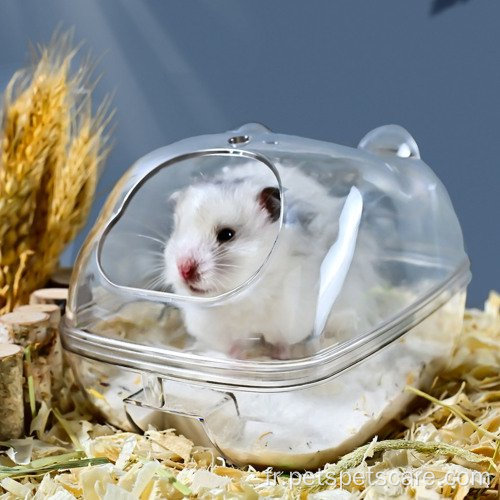 Visland Hamster Pet Sand Sand Bathtub de chauve-souris